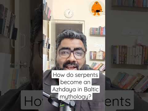 How do serpents become Azhdaya in #Baltic #mythology? #shorts #slavic #dragon