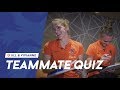 Teammate Quiz #2: Jill & Vivianne