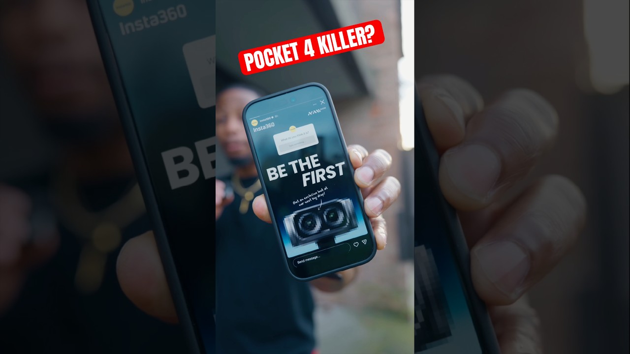 MAJOR!!! Insta360 just announced what could be the Pocket 4 Killer!!!