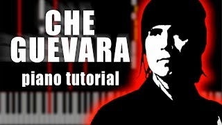 Happoradio - CHE GUEVARA | Piano Tutorial