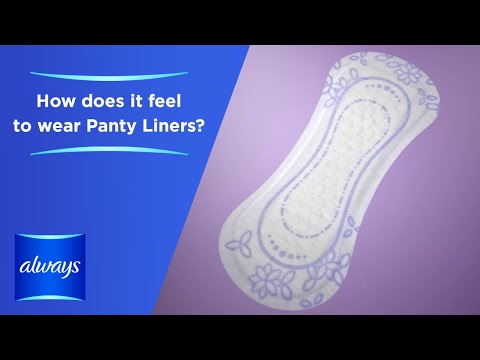 How does wearing ALWAYS PANTY LINERS everyday feel?
