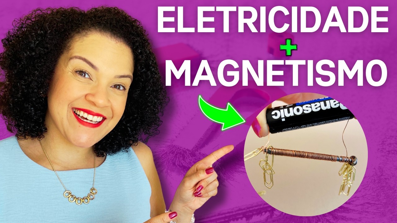 Como fazer ELETROÍMÃ caseiro? [PASSO A PASSO]