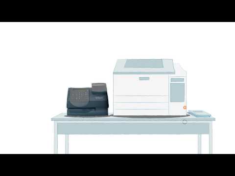 Part of a video titled The mailstation2™ postage meter: Easy to use, Accurate, Fast - YouTube