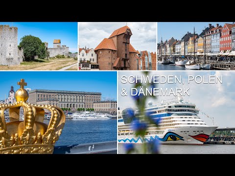 Schweden, Polen & Dänemark mit AIDAdiva