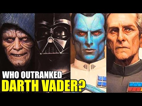 EVERYONE In The Empire Darth Vader Was Forced to Take Orders From 