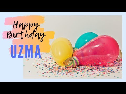 uzma 9th bufday