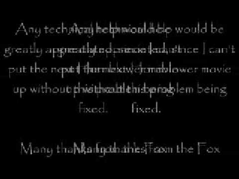 A Message from Teh Fox