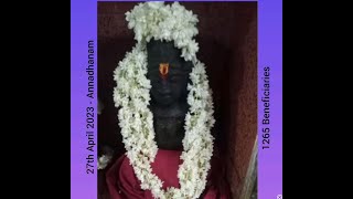 27th April 2023 – Annadhanam by our Trust