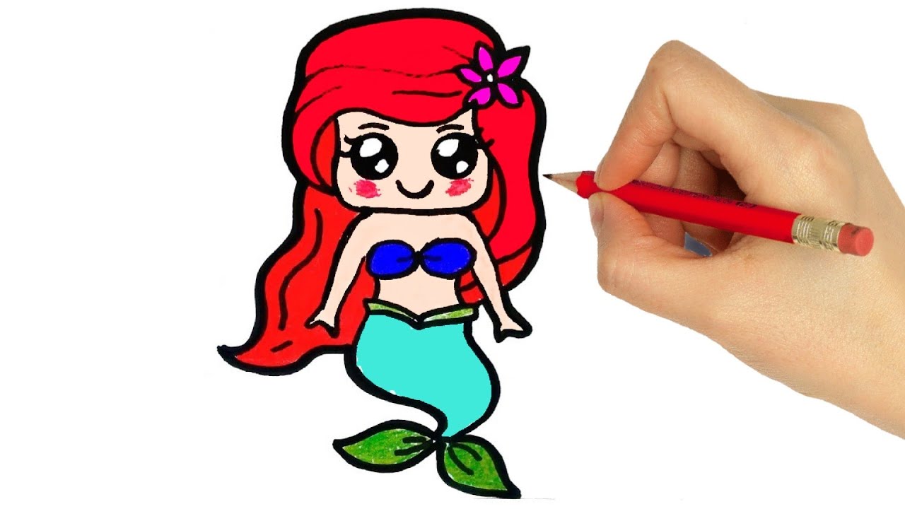 Watch Now HOW TO DRAW A MERMAID KAWAII - COMO DESENHAR UMA SEREIA - DIBUJOS KAWAII HOW TO DRAW A MERMAID KAWAII - COMO DESENHAR UMA SEREIA - DIBUJOS KAWAII