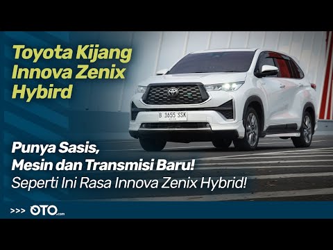 Media Drive Toyota Kijang Innova Zenix Hybrid, Segini Konsumsi Bahan Bakarnya
