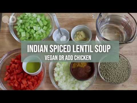 How to Make Indian Spiced Lentil Soup