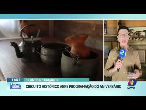 Circuito histórico integra programação dos 92 anos de Caçador