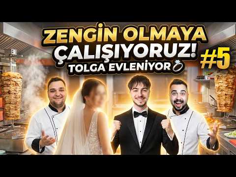 ZENGİN OLMAYA ÇALIŞIYORUZ! TOLGA EVLENDİ!! 💍 EKİPLE WRAP HOUSE SİMULATOR 5.BÖLÜM!