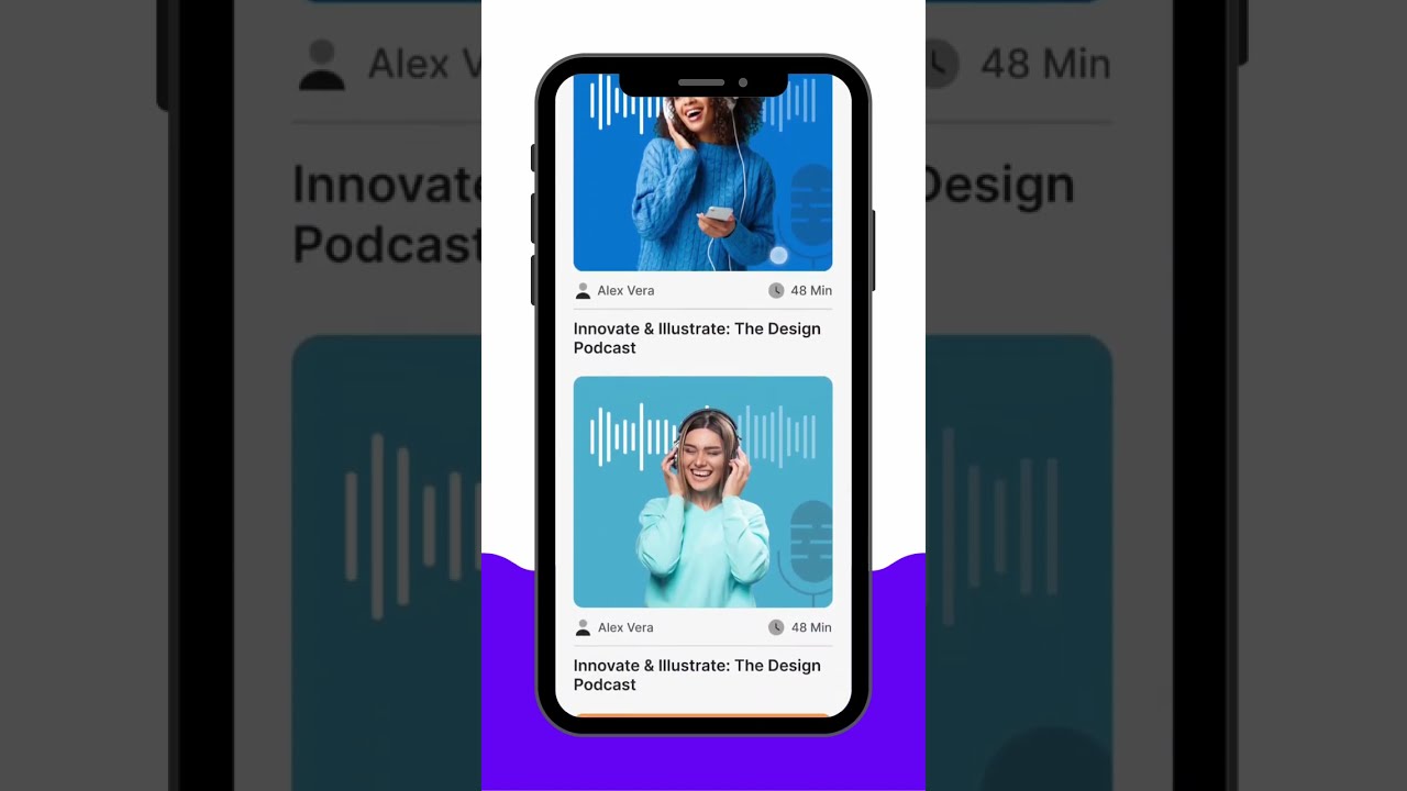 Podcast Platform Website | Podcast | Landing Page | Figma Design | Web Design | Web | Responsive UI