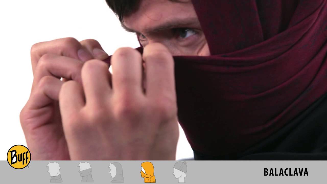 COMMENT PORTER UN TOUR DE COU BUFF CYCLONE