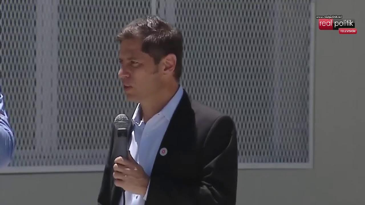 Kicillof en Gral. Rodríguez: "La mano invisible del mercado hizo un desastre, un caos"