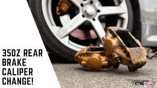 How I Fixed My 350Z Brakes for Cheap (Used Caliper Swap)