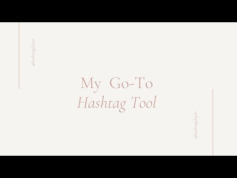 My go-to hashtag tool
