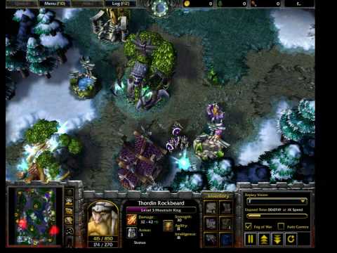 WC3 Shoutcast NE vs Human we pepsi sky vs mouz TH000 on Melting Valley 1of3