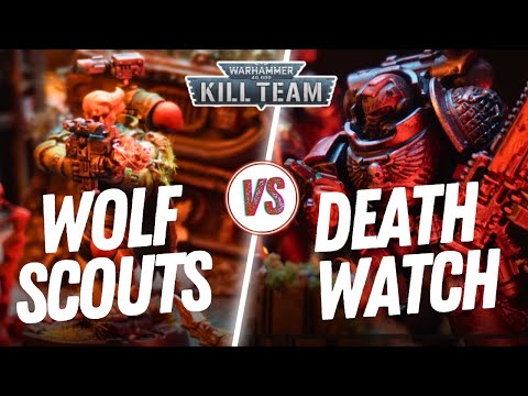 BATTLE REPORT | Wolf Scouts vs. Deathwatch |  Kill Team 40K
