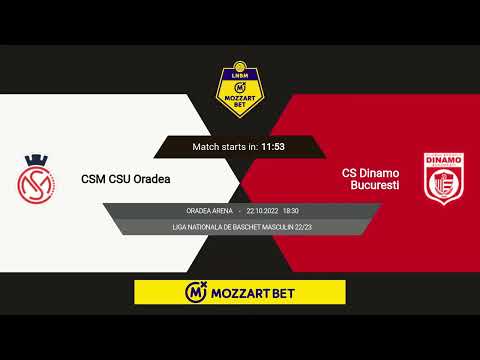 LNBM MOZZART 2022-2023: CSM CSU Oradea - Dinamo București