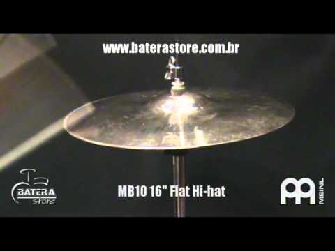 Teste de produto BATERA STORE - MB10 16" Flat Hi-hat - Meinl