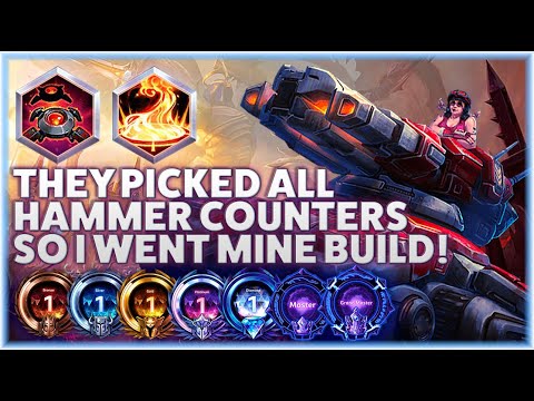 Sgt Hammer Napalm - THEY PICKED ALL HAMMER COUNTERS SO I WENT MINE BUILD! -  B2GM Season 3 2024