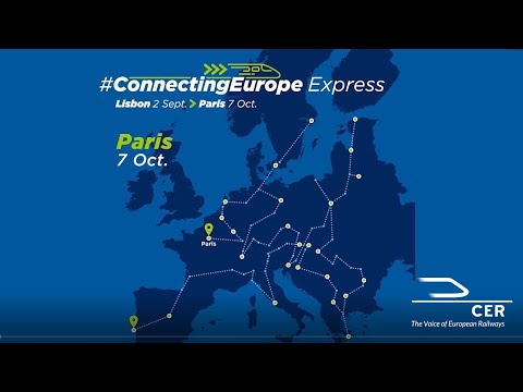 The Connecting Europe Express - a symbol of rail's power to connect