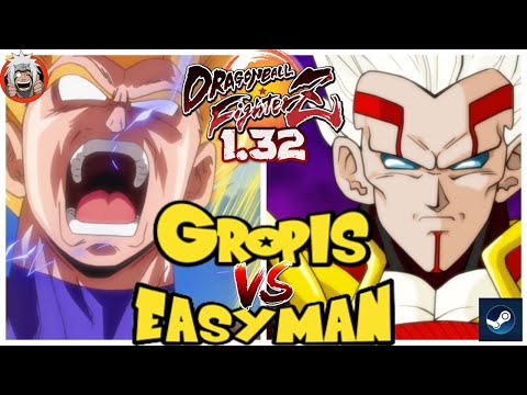 DBFZ Easyman vs Gropis (VegetaSSJ,GokuSSJ Gohan) Vs (Frieza, Zamasu, SuperBaby2)