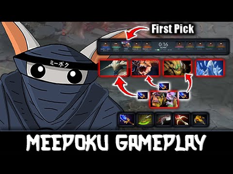 4 Counters + Aghanim's Supplier! they really wanted to counter Meepoku firstpick🤡-Meepoku Journey#77