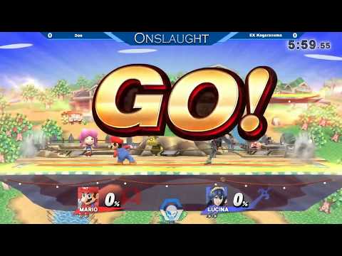 Onslaught 94 - Winner's Quarters: Don (Mario) vs EX | Kogarasuma (Lucina)