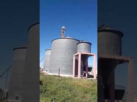 Planta de silos en las Cejas, provincia de Tucumán. Argentina.