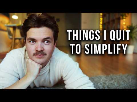 10 Things I'm Quitting To Simplify My Life In 2026