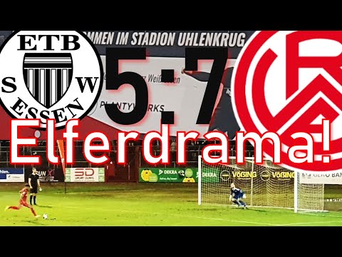 26.10.'22 ETB Schwarz-Weiß Essen - Rot-Weiss Essen 5:7 nach 0:3 Ausgleich 90+x dann Elfmeterschießen
