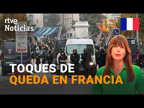 Protestas Francia | Marsella impondrá esta noche el toque de queda, tras hacerlo París y Niza | RTVE