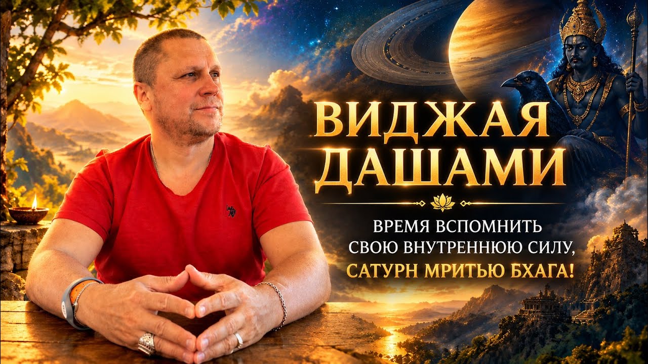 ВИДЖАЯ ДАШАМИ САТУРН В МЕРТВОМ ГРАДУСЕ !
