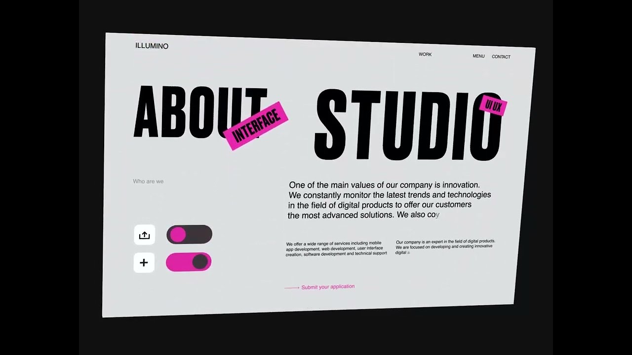 Web Design Inspiration: Digital Agency Website by Desire Creative Agency