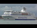 Brittany Ferries Normandie Leaving Portsmouth