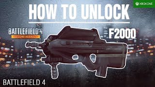 How To: Unlock The F2000 (Battlefield 4) - Assault Rifle - Second Assault DLC - XBOX ONE