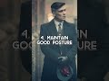 Body language tips to be more confident   Tommy Shelby #shorts