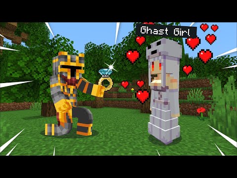 MC NAVEED got MARRIED to a MINECRAFT MOB GIRL !! FINDING A GIRL IN MINECRAFT !! Minecraft Mod
