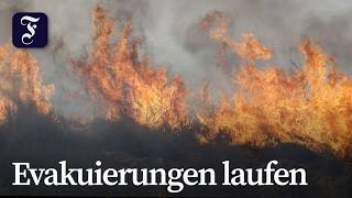 Waldbrände in Südspanien: Behörden melden Tote und Vermisste