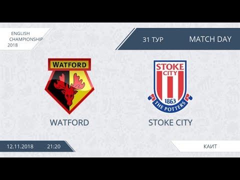 AFL18. England. Championship. Day 31. Watford - Stoke City