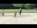 Gage Age 2 Rides 2 Wheeler With PedalPower Kids