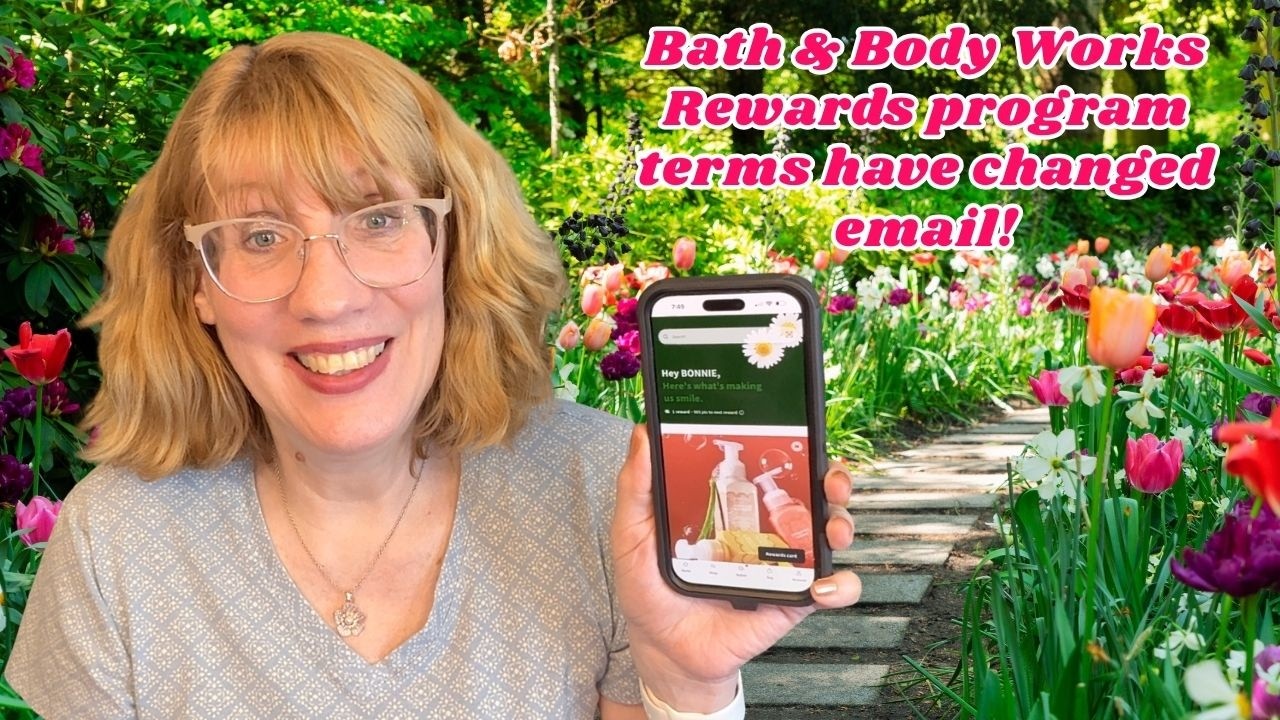 Bath & Body Works Rewards program terms have changed email!
