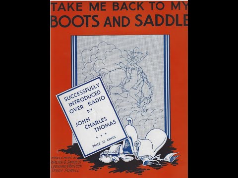 Take Me Back To My Boots And Saddle (1935)