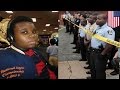 Fatal police shooting of an unarmed black teen.