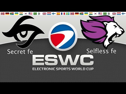 CS:GO | Secret fe vs. Selfless fe [Train] Map 3 | ESWC 2016 Female Grand Finale