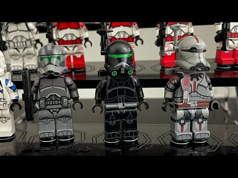 Crosshair, Imperial Crosshair & Elite Trooper - Clone Army Customs Review | LEGO Star Wars