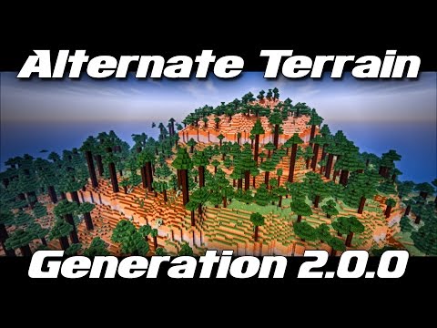 Commodore Grayum - ALTERNATE TERRAIN GENERATION 2.0.0 for MINECRAFT 1.10.2 | Minecraft Mod Showcase #1